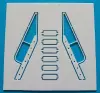 Artikelbild 1 des Artikels “Bausatz Niedergang 20/7 mm, M 1:100 “