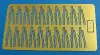 Artikelbild 1 des Artikels “1 Platine Relingstützen „Z9-13“ mit Abstrebung, M 1:100 “