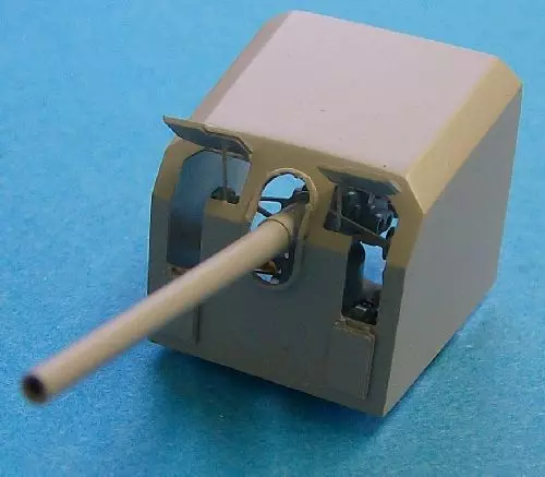 12,7-cm-Geschütz, M 1:100 