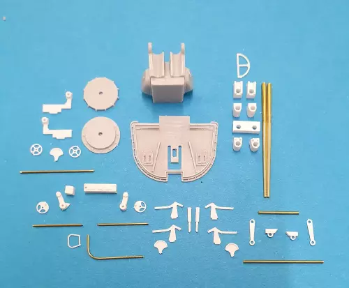 Artikelbild des Artikels “Bausatz 3,7-cm-S.K.C/30 Doppelflak, M 1:100 “