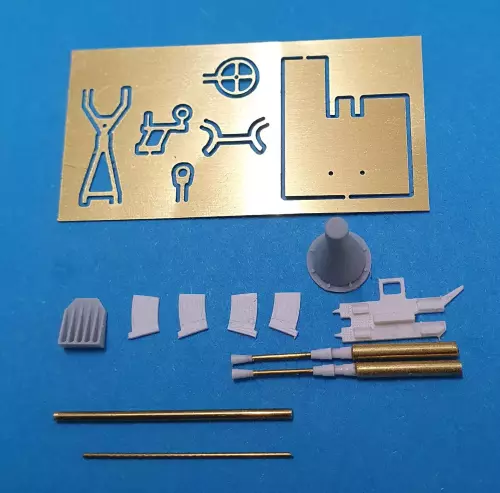 Artikelbild des Artikels “2-cm-Zwillingsflak mit Schild, M 1:100 “