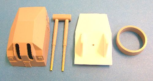 15-cm-Doppelturm, M 1:100 