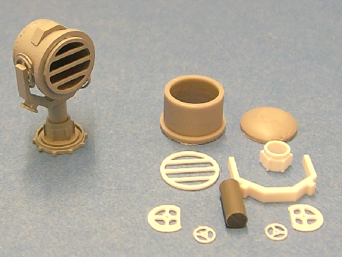 Bausatz Scheinwerfer D 10 mm, M 1:100 
