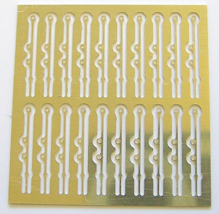 Artikelbild 1 des Artikels “1 Platine Relingstützen „Z9-13“, M 1:100 “