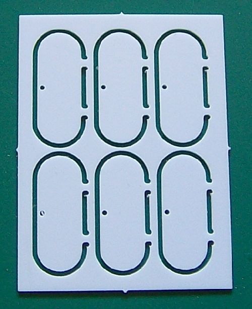 Artikelbild 1 des Artikels “1 Platine Türen 9x3,5 mm ohne Bullauge, M 1:200 “