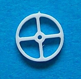 Handrad 5 mm, 4 Speichen, M 1:100 