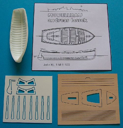 Bausatz Jolle Kl. 1, M 1:100 