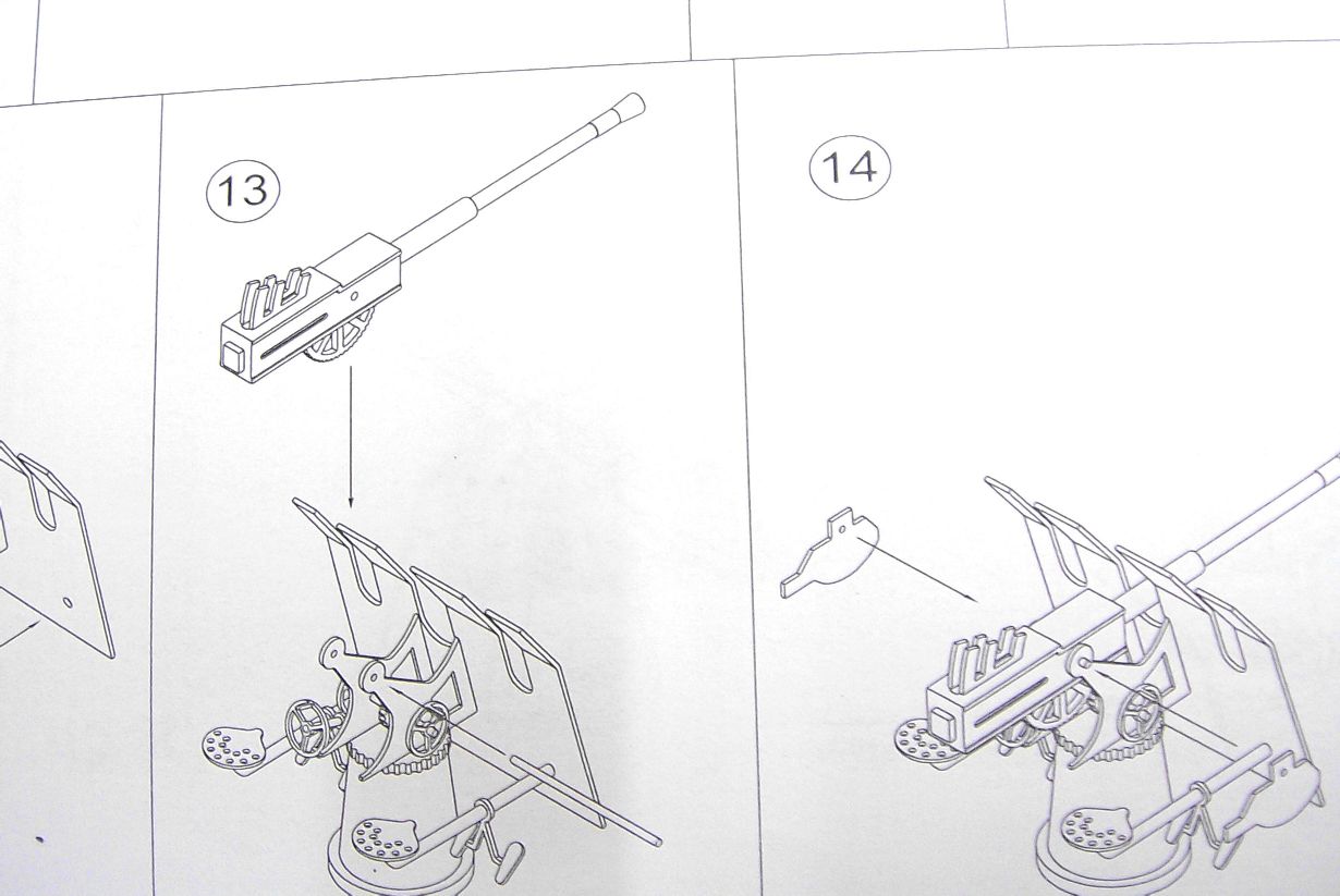 Artikelbild 2 des Artikels “Bausatz 3,7-cm-Einzelflak, M 1:100 “