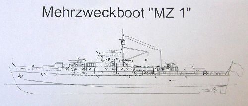 Artikelbild 2 des Artikels “Mehrzweckboot „MZ 1“, M 1:100 “