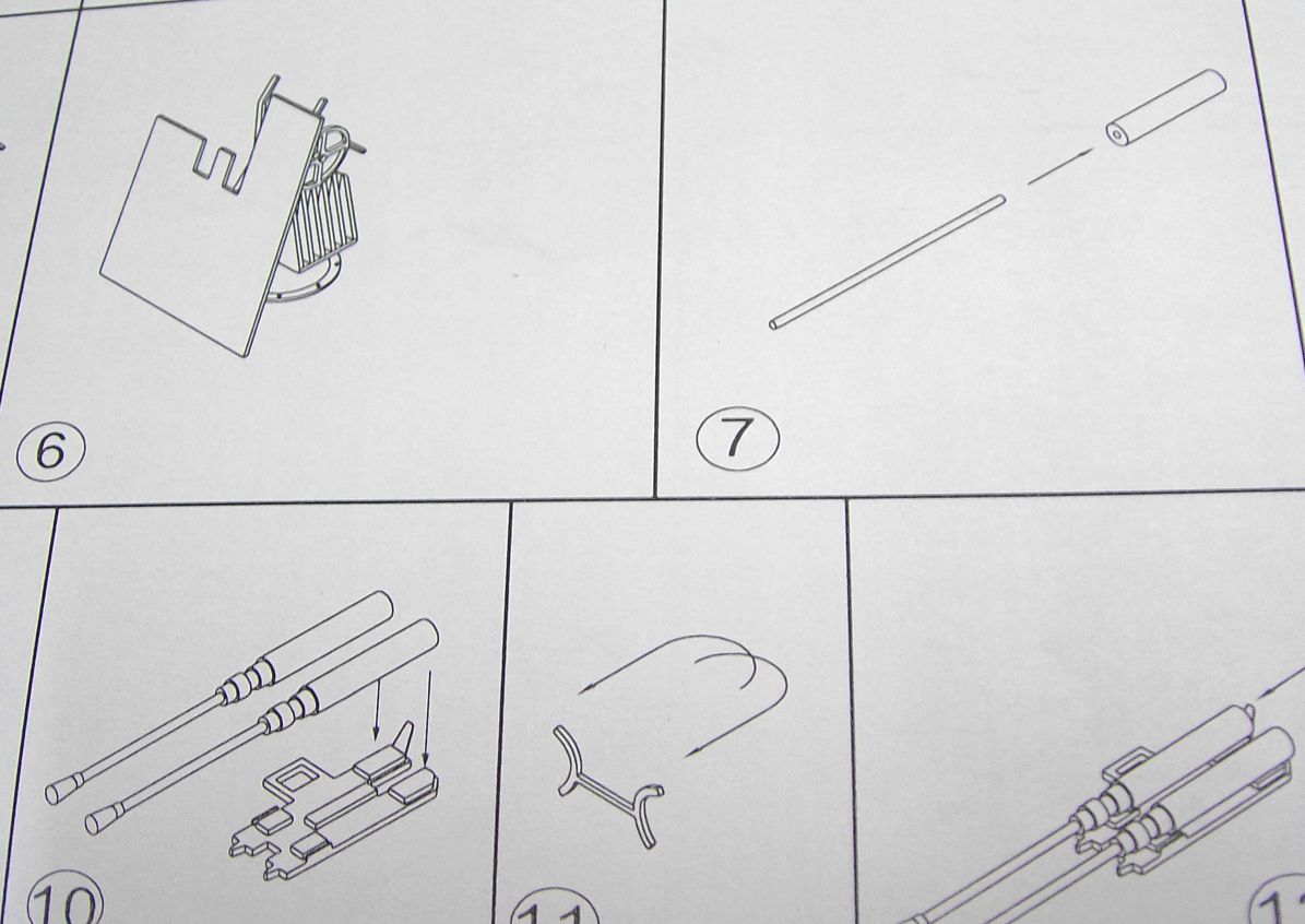 2-cm-Zwillingsflak mit Schild, M 1:100 