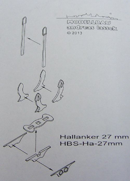 Bausätze Anker, M 1:100 