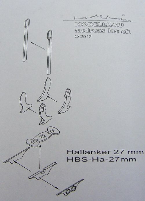 Bausätze Anker, M 1:100 