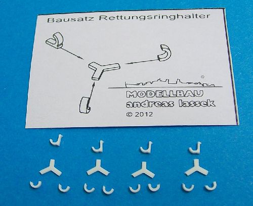 Rettungsringhalter M 1:100 