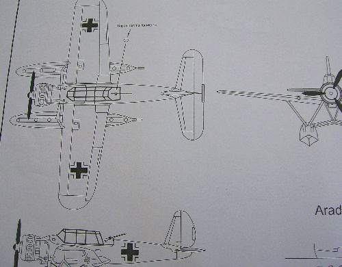 Bausatz Arado, M 1:100 