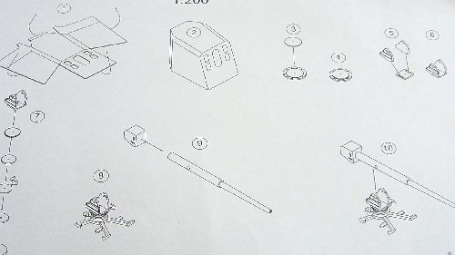 15-cm-Geschütz M 1:200 