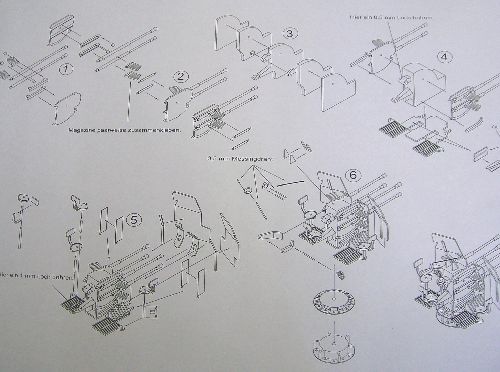 Bausatz 2-cm-Vierlingsflak, M 1:50 