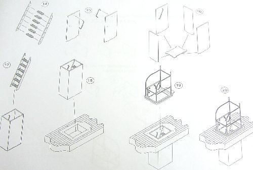 Bausatz offene Decksniedergangsluke M 1:100 