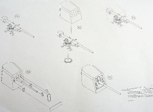 15-cm-Geschütz M 1:200 