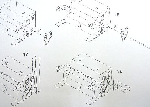 Bedienhaus für Würzburgriesen M 1:100 